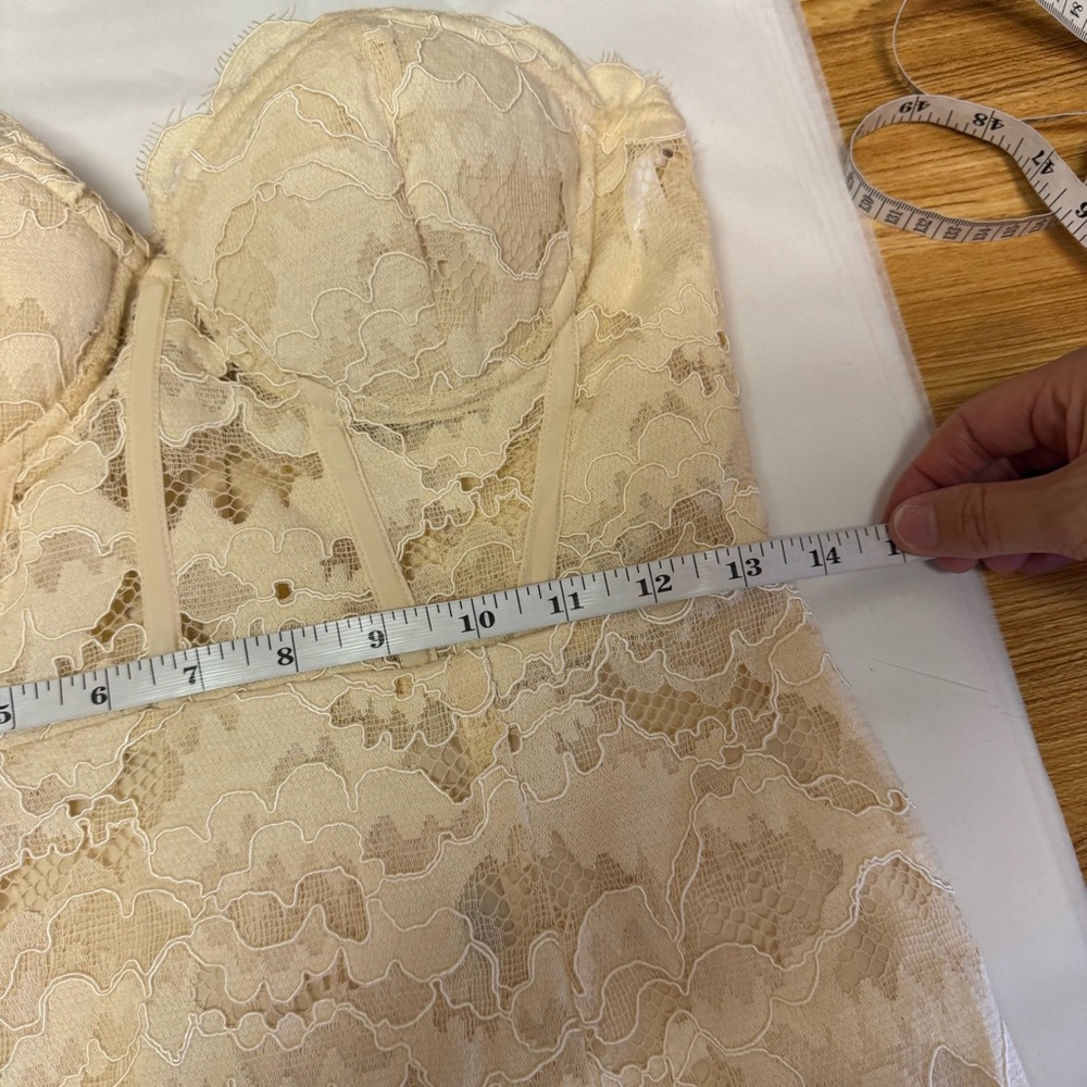 NWT Lovers + Friends FERRARO GOWN in Nude - Picture 12 of 13